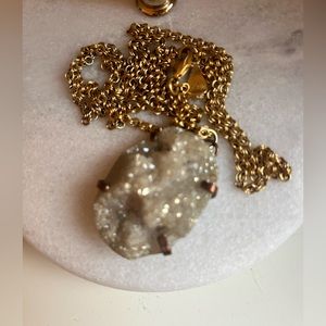 Agate statement necklace